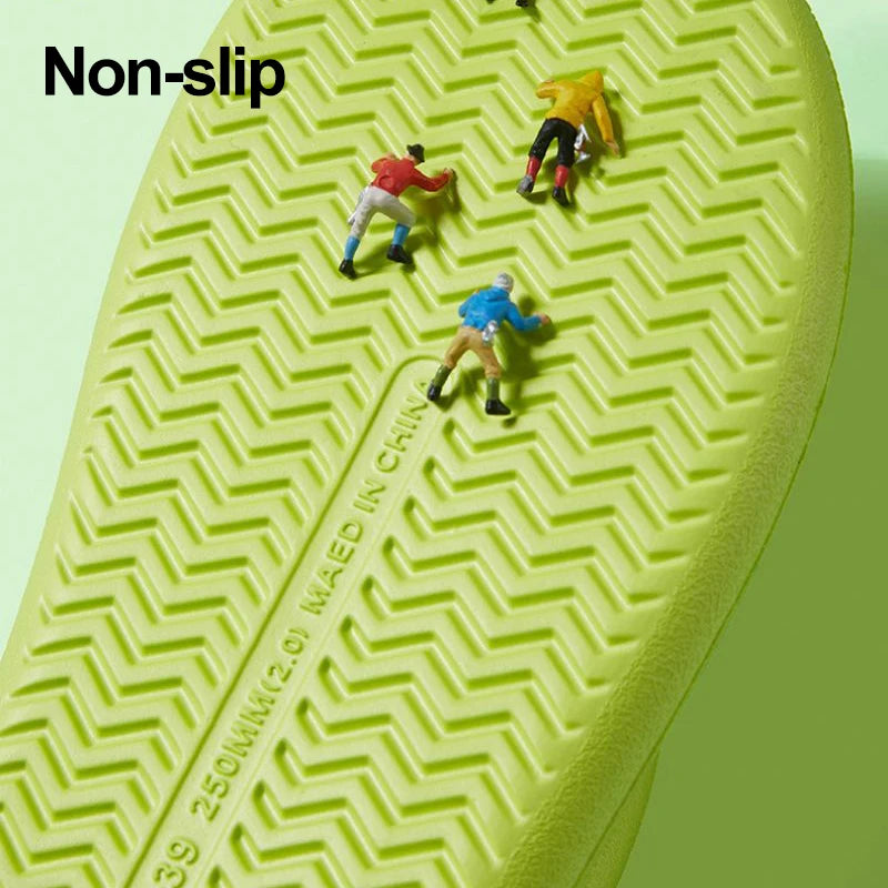 Candy Color Summer Beach Flip Flops Women Soft Sole Cloud Slippers Woman Casual Non Slip Outdoor Slides Flat Sandals Women 2023