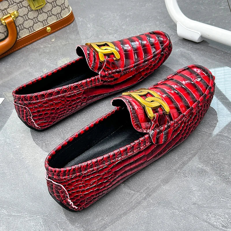 YRZL Loafers Shoes Men Loafers Shoes 2024 Summer Fashion Shoes Men High Quality PU Leather Man Classic Comfy Casual Men Loafers