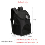 New pet backpack supplies Pet travel out carrying bag foldable cat dog breathable backpack pet supplies