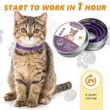 New Release Cat Dog Calming Collar Pets Relieve Anxiety Protection Retractable Collars For Puppy Kitten Large Dogs Accessories