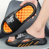 Summer Massage Slippers for Men Sides Indoor Outdoor Sandals Beach Casual Shoes Soft Sole Slides Men Flip-flops Men's Sandals