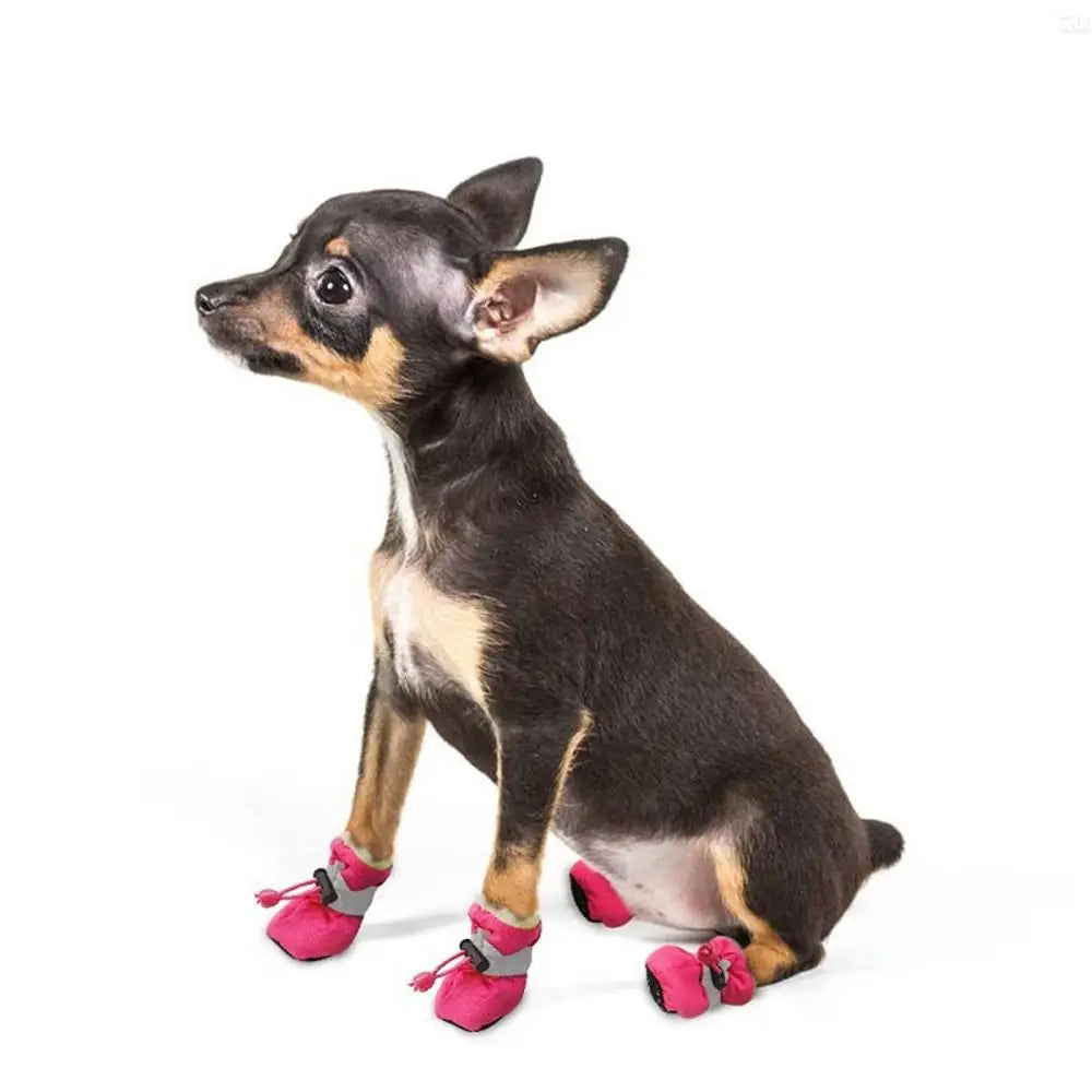 Waterproof Pet Dog Shoes Anti-slip Rain Snow Boot Footwear Thick Warm for Small Cats Dogs Puppy Dog Socks Booties Pet Shoes