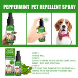 Pet Dog Flea Killer Vitro Spray Long-Lasting Control Repel Fleas Ticks Lice Insect Remover For Cats Dogs 60ML artículos para ma