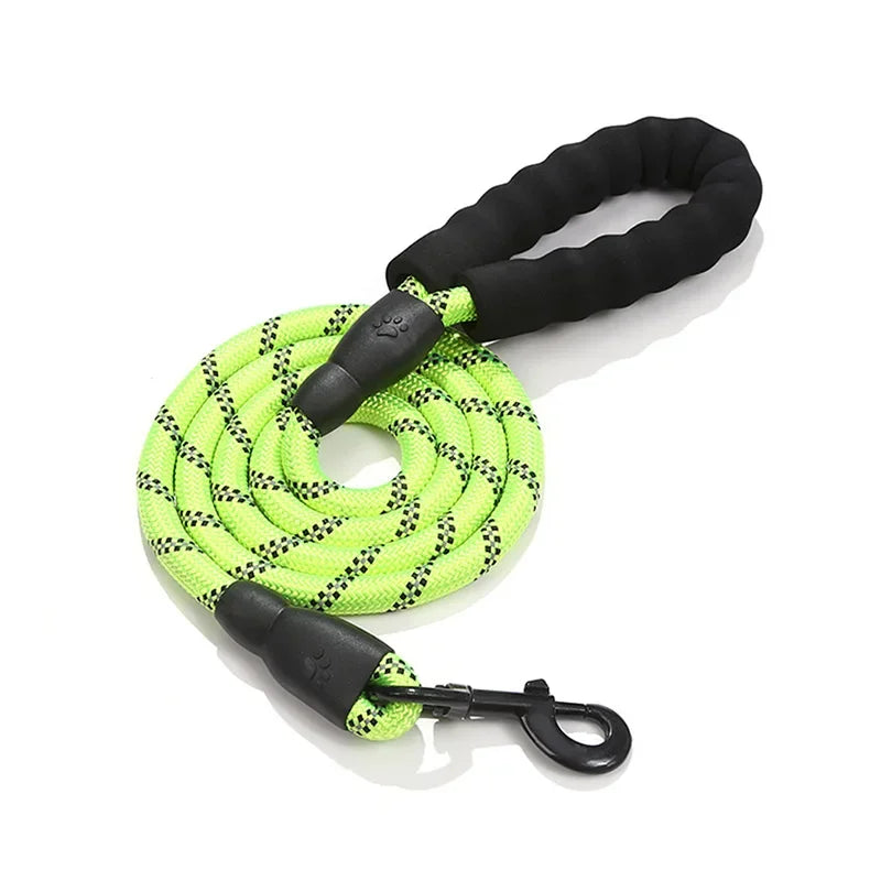 120/150/200/300cm Strong Leashes for Dogs Soft Handle Dog Leash Reinforced Leash for Small Medium Large Dogs Big Dog Supplies