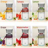 Orange Juicer Lemon Blender USB Charging Kitchen Automatic Fresh Squeezer Multifunctional Portable Electric Juicer Kitchen Tools