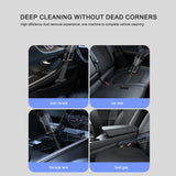 120W Portable Car Vacuum Cleaner USB Charging Handheld Cordless Vacuum Cleaner Powerful Suction for Auto/Home/Office/Pet Hair