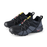 2024 New Men's Outdoor Mountaineering Shoes Cycling Shoes Outdoor Breathable Anti slip Off road Shoes