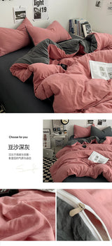 Bedding Comforter sets Duvet Cover bedsheets set with pillowcase Bedding Linens Set for Queen/King Bed edredones de cama