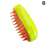 Electric Sprayer Massage Pet Grooming Tool Dog Cat Steamy Brush Steam Brush Shedding 3 in 1 Electric Sprays Massage Combs