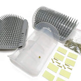 Pet Brush Comb Play Cat Toy Cat Corner Self Groomer Massage Comb Cat Face Scratcher for Kitten Puppy Cat Accessories