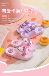 Cute Cartoon Indoor Children's Slippers Bathroom Non-Slip Wear-Resistant Slippers For Boys And Girls