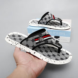 Men sandals Summer Slippers Fashion trends Sandals Genuine Luxury men's slides Casual Shoes Outdoor Sandals for Men Beach Shoes