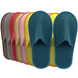 1Pairs Disposable Slippers Hotel Travel Slipper Sanitary Party Home Guest Use Men Women Unisex Closed Toe Shoes Salon Homestay