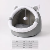 Cute Cat Bed Pet House Kitten Lounger Cushion Small Dog Tent Mat Washable Puppy Basket Cave Mat Soft for Cats House Bed Supplies