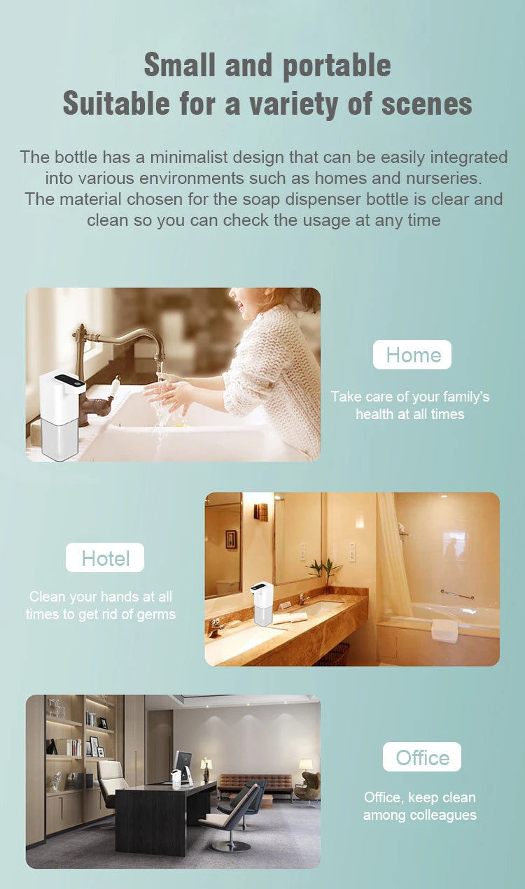 Automatic Inductive Soap Dispenser Sensor Household Infrared Soap Dispenser Smart Hand Washing Soap Dispenser