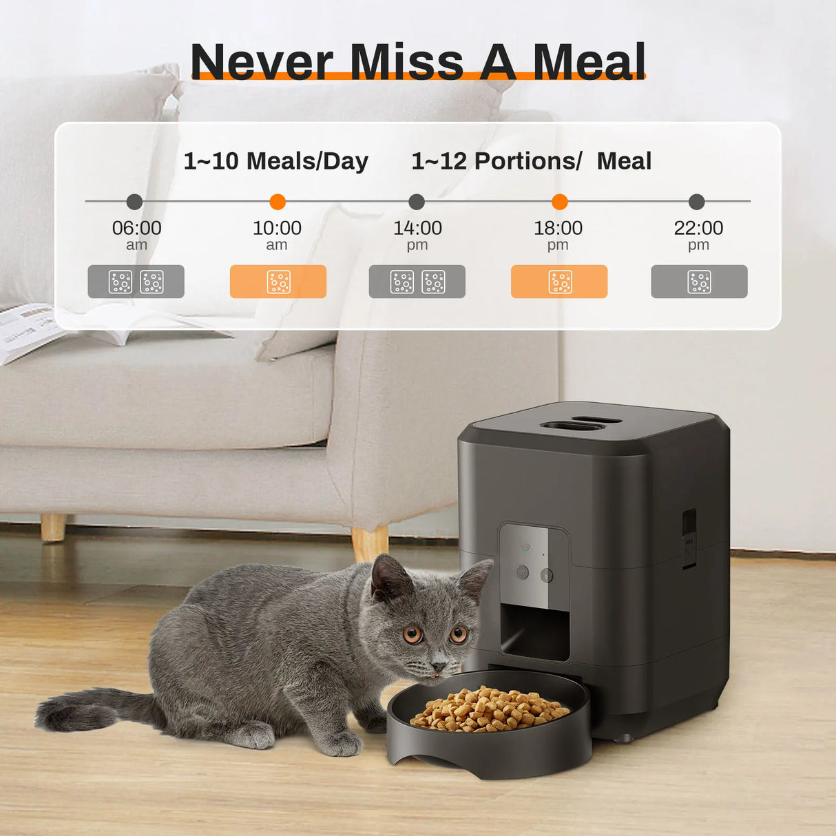 Smart Pet Feeder Automatic Cat Feeder Dog Slow Food Machine With Timed Quantitative Automatic Cat Food Dispenser Cat Dog Bowl