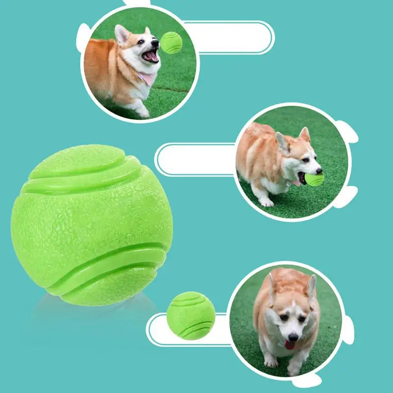 Bouncy Dog Ball Puppy Chew Toy Dog Chew Toy Interactive Dog Toy Floating Dog Ball Dog Water Toy Fetch Ball For Small Medium Dogs