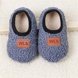 Winter Children Floor Baby Slippers Infant Toddler Plush Warm Boys Girl Soft Anti-slip Indoor School Kids Shoes