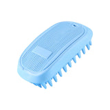 Pet Products For Dog Cat Massage Brush Combs Cleaner Puppy Hair Removal Slicker Brushes Wash Tools Soft Gentle Silicone Bristles