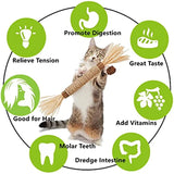 Cat Toys Silvervine Chew Stick,Kitten Treat Catnip Toy Kitty Natural Stuff with Catnip for Cleaning Teeth Indoor Dental