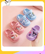 Sanrio Children's Slippers Boys and Girls Cute Soft Soled Non-slip Indoor Home Slippers Baby Garden Shoes