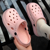 New Summer Women Slippers Fashion Sandals Men Children Home EVA Beach Sandals Outdoor Sandals Women's Garden Shoes