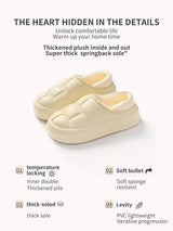 Winter Home Cotton Shoes Women's Thickened, Anti Slip, Waterproof, Snow Proof, Warm External Wear Cotton Slippers For MenMTX2244