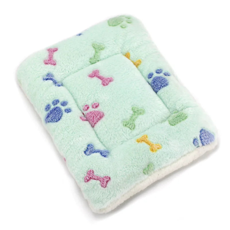 Soft Cat Bed Mats Short Plush Pet Sleeping Bed Mats for Cats Small Dogs Cute Pet Pad Blanket Warm Kitten Cushion Cat Accessories