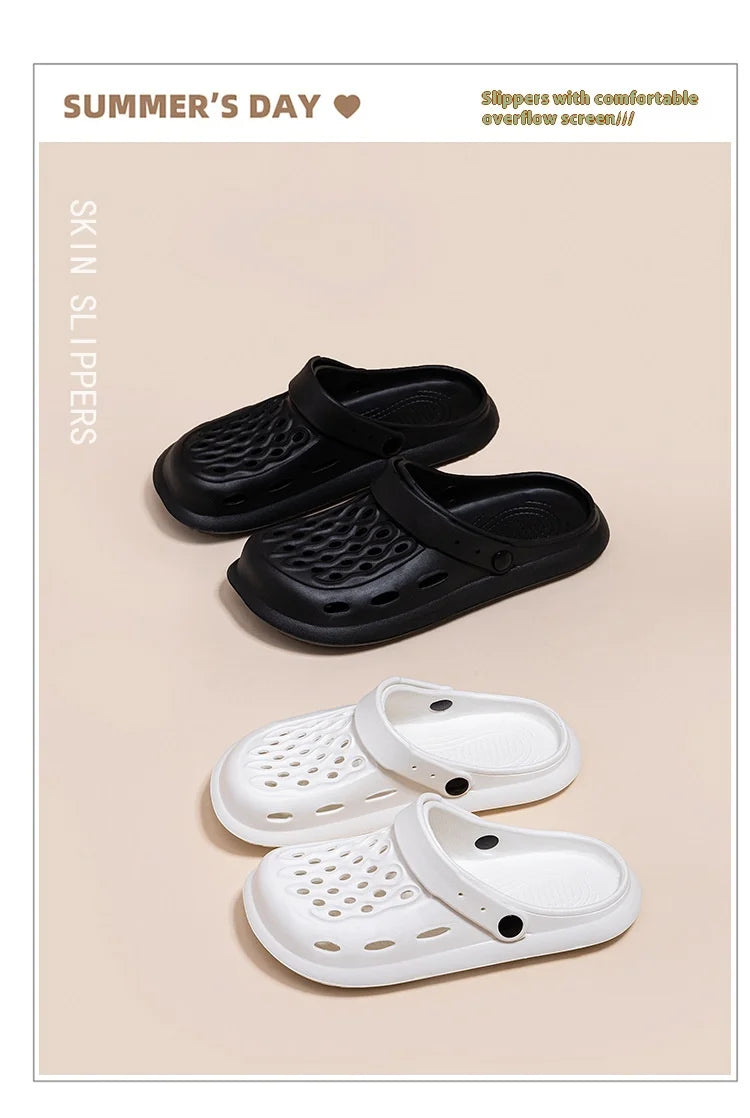 Fashion Sandals Waterproof Slippers Women men Shoes Summer Outdoor Slides Soft Sole Garden Shoes Indoor Nursing Clogs shoes