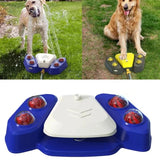 Dog Playing Toys Step on Sprinkler Activated Automatic Squirting Water Provides Outdoor Drinking Fresh Water for Large Dog