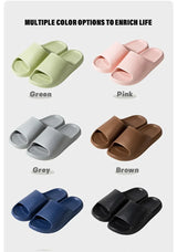 New Home Soft Sole EVA Men's Slippers Women's Anti-Slip Bathroom Slipper Summer Casual Indoor Slippers for Men Sandal Flip-Flops