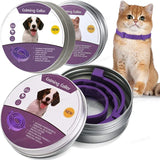 New Release Cat Dog Calming Collar Pets Relieve Anxiety Protection Retractable Collars For Puppy Kitten Large Dogs Accessories