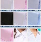 8XL Plus Size Men's Top Quality Dress Shirts Long Sleeve Slim Fit Solid Striped Business Formal White Shirt Male Social Clothing