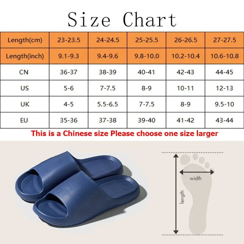 New Home Soft Sole EVA Men's Slippers Women's Anti-Slip Bathroom Slipper Summer Casual Indoor Slippers for Men Sandal Flip-Flops