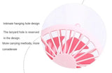 Small Handheld Fan Mini Rechargeable USB Fan Pocket Small Student Office Desktop Portable