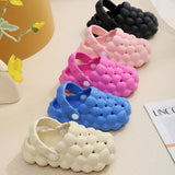 New Children Kids Home Slippers Cute Bubble Ball Sandals Summer Outdoor Fashion Beach Shoes