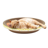 Cat Scratcher Bowl Pad Bowl Cat Cardboard Bed Scratch Mat Thick Lounge Bed Sofa For Cats Kittens Cat Scratcher Bowls Furniture