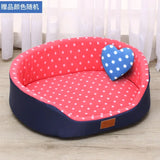 Autumn And Winter Warm Pet Dog Cat Universal Beds Soft Cushion Couch Bed for for Small Medium Dog Plush Cozy Puppy Nest Mat Pad