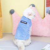 Soft Coral Fleece Pet Clothes Warm Dog Vest Coat Cute Puppy Sweater Cat Apparel For Chihuahua Yorkie Terrier Shih Tzu Pet Outfit