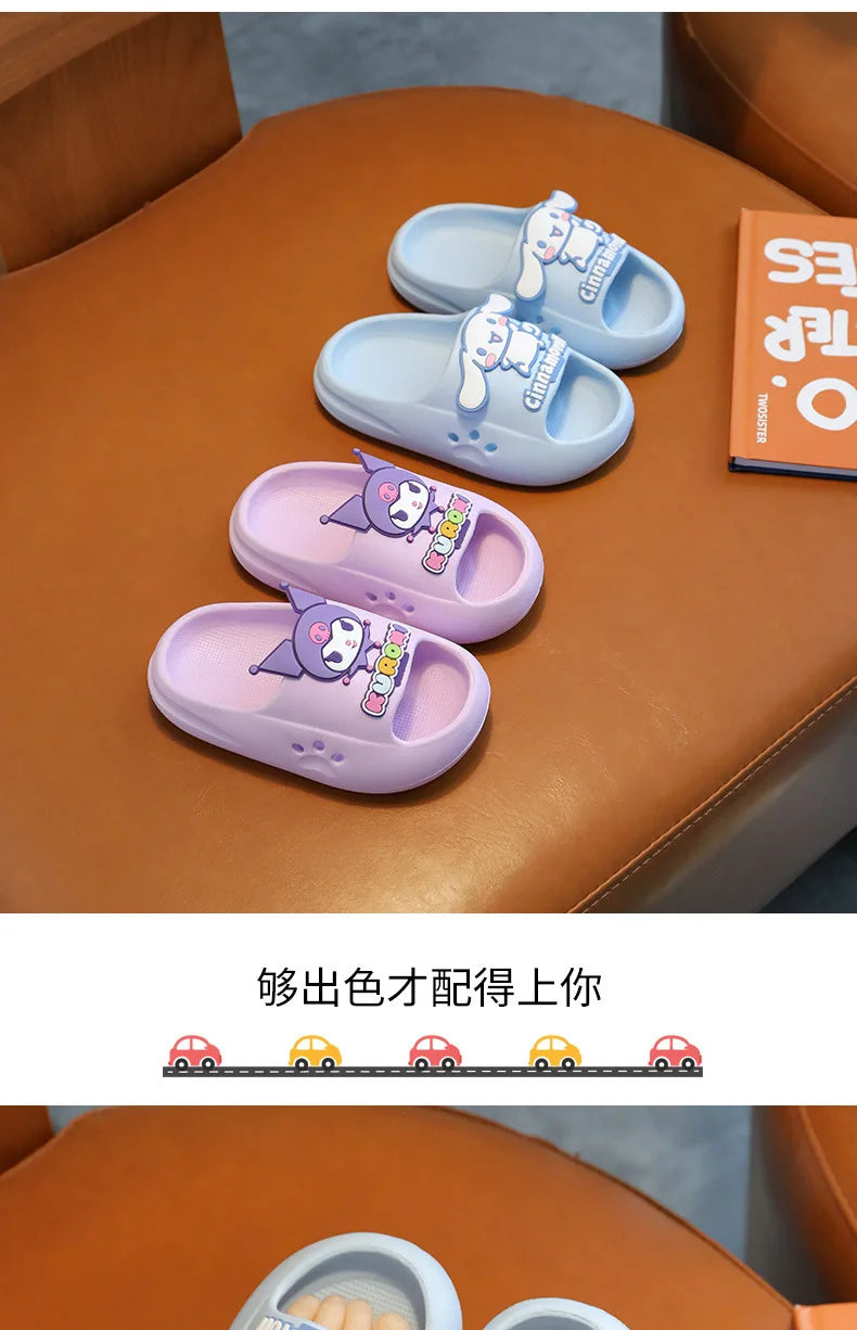 Boys and Girls Indoor Children's Slippers Anti-slip and Wear-resistant EVA Sandals