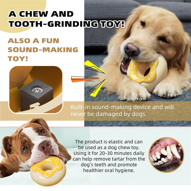 Large Dog Chew Toy Tougher than Real Bones Toy Solve Boredom Teeth Cleaning Separation Anxiety Crate Taining Sturdy Pet Supplies