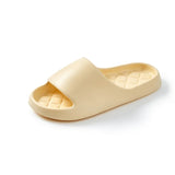 Soft Home Slippers Couple Summer Indoor Skid Proof Bathroom Slippers Sandals Hotel Solid Color Men Women Flip Flops Flat Shoes