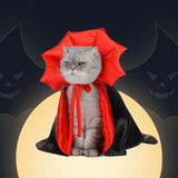 Cute Halloween Pet Costumes Cosplay Vampire Cloak For Small Dog Cat Kitten Puppy Dress Kawaii Pet Clothes Cat Accessoties Gift