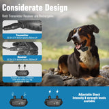 Wireless Dog Fence, Electric Dog Collar Fence,Pet Containment System, Adjustable Warning Strength, Rechargeable, Harmless and Su