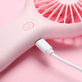 Handheld Mini Fan Portable USB Charging Convenient Creative Small Fans Catapult Pocket Hand-held Fan Wedding Gift