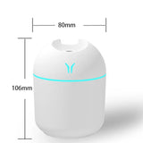 250ML Humidifier Mini Aromatherapy Humidifiers Diffusers For Home Romantic Light USB Essential Oil Diffuser Car Purifier Air