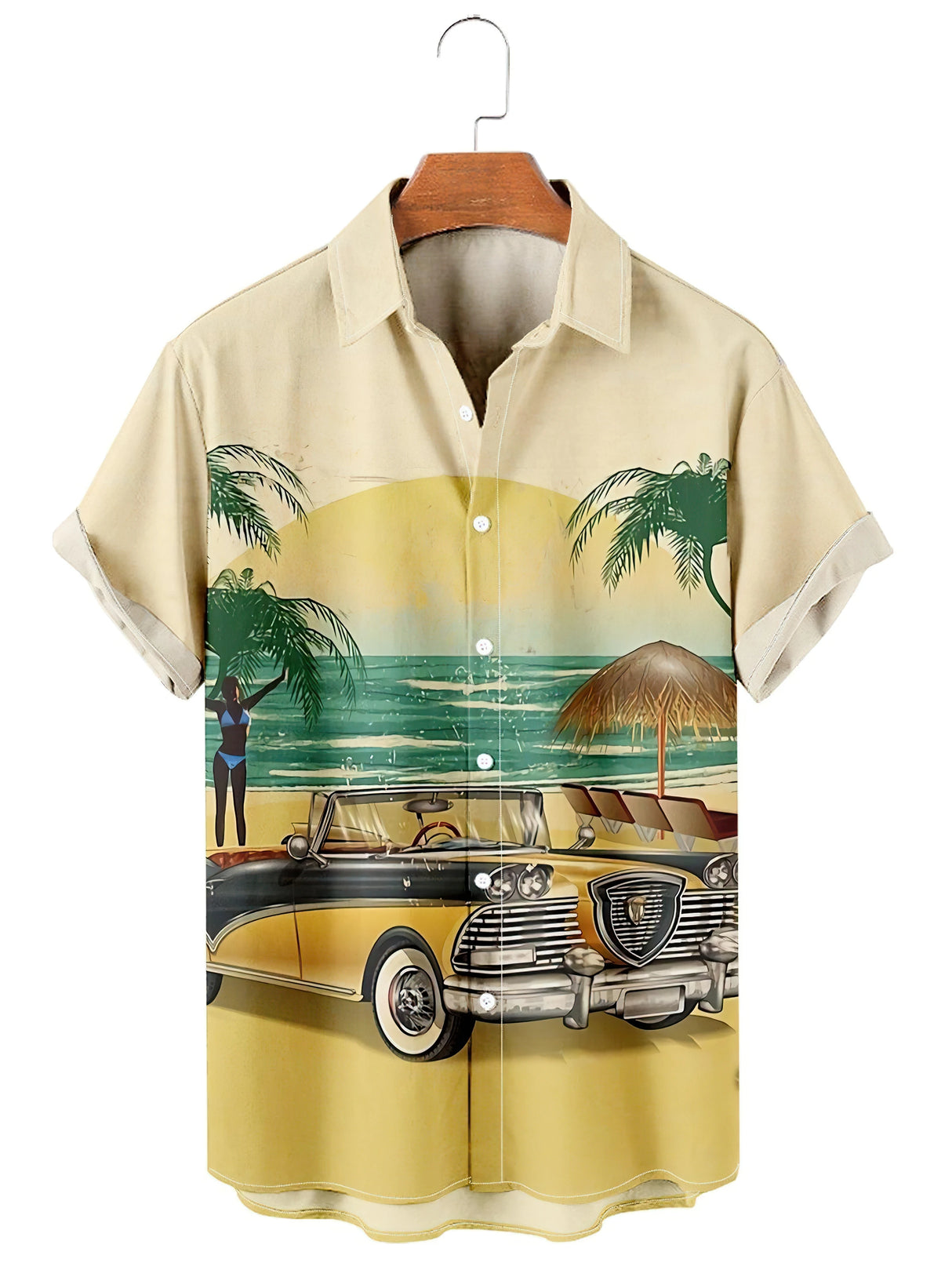 Summer Shirt Hawaiian Shirts For Men Beach Vacation Short Sleeve Tops Casual Men's Blouse Fashion Camisas De Hombre Clothing XL