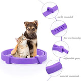 New Release Cat Dog Calming Collar Pets Relieve Anxiety Protection Retractable Collars For Puppy Kitten Large Dogs Accessories