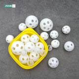 20pcs Plastic Rattle Bell Balls Squeaker Baby Toys DIY Rattle Beads Noise Maker Repair Fix Dog Toy Pet Accessories 17/24/28/38mm