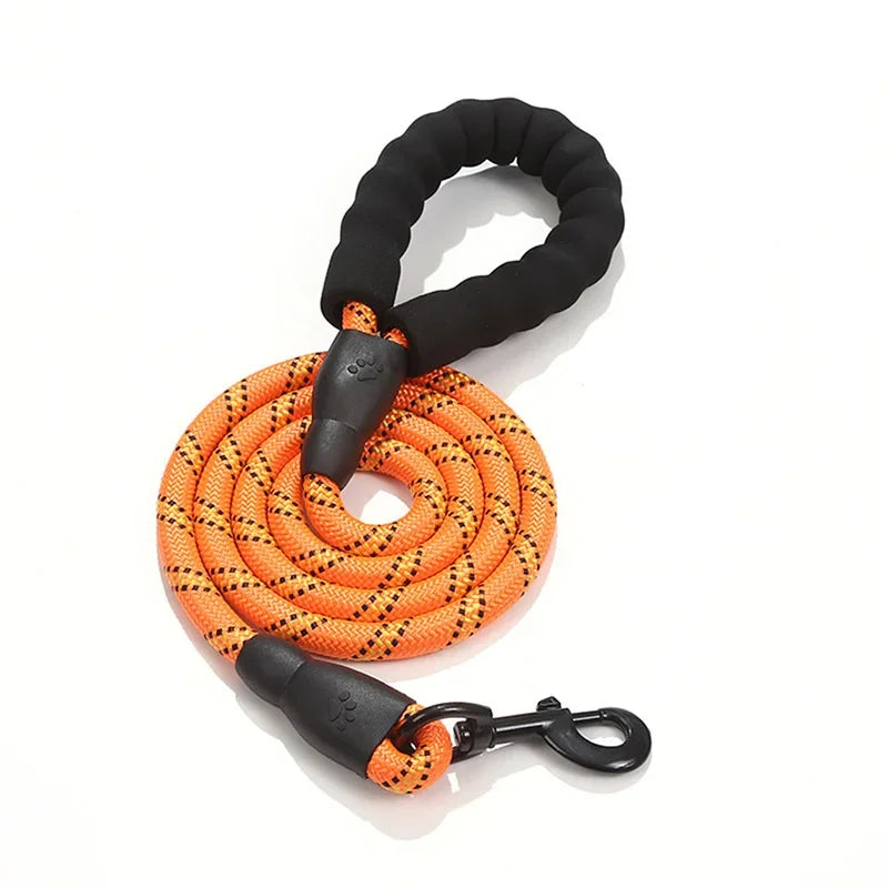 120/150/200/300cm Strong Leashes for Dogs Soft Handle Dog Leash Reinforced Leash for Small Medium Large Dogs Big Dog Supplies